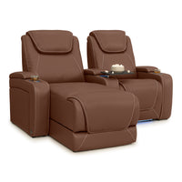 Equinox Chaise CoolZeroᵀᴹ Italian Leather Home Theater Seating