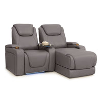 Equinox Chaise CoolZeroᵀᴹ Italian Leather Home Theater Seating