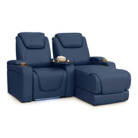 Equinox Chaise CoolZeroᵀᴹ Italian Leather Home Theater Seating