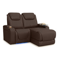 Equinox Chaise CoolZeroᵀᴹ Italian Leather Home Theater Seating