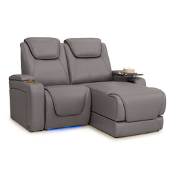 Equinox Chaise CoolZeroᵀᴹ Italian Leather Home Theater Seating
