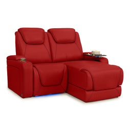 Equinox Chaise CoolZeroᵀᴹ Italian Leather Home Theater Seating