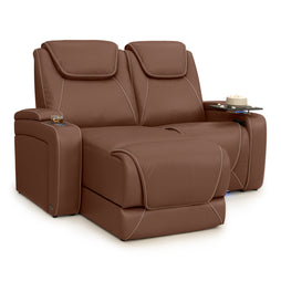 Equinox Chaise CoolZeroᵀᴹ Italian Leather Home Theater Seating