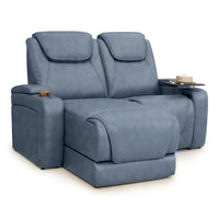 Equinox Chaise CoolZeroᵀᴹ Italian Leather Home Theater Seating