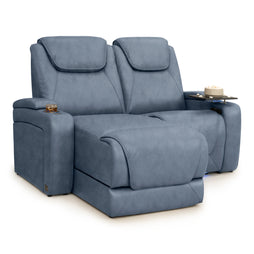 Equinox Chaise CoolZeroᵀᴹ Italian Leather Home Theater Seating