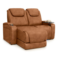 Equinox Chaise CoolZeroᵀᴹ Italian Leather Home Theater Seating