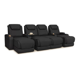 Equinox Chaise CoolZeroᵀᴹ Italian Leather Home Theater Seating
