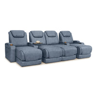 Equinox Chaise CoolZeroᵀᴹ Italian Leather Home Theater Seating