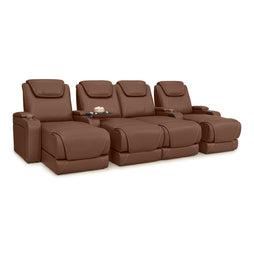 Equinox Chaise CoolZeroᵀᴹ Italian Leather Home Theater Seating