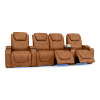 Equinox CoolZeroᵀᴹ Italian Leather Home Theater Seating