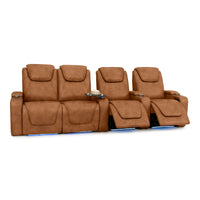 Equinox CoolZeroᵀᴹ Italian Leather Home Theater Seating