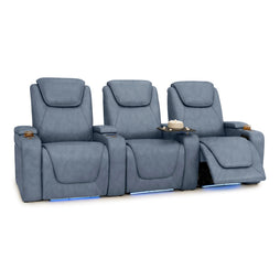 Equinox CoolZeroᵀᴹ Italian Leather Home Theater Seating