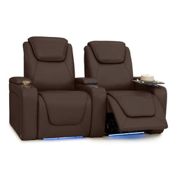 Equinox CoolZeroᵀᴹ Italian Leather Home Theater Seating