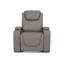 Equinox CoolZeroᵀᴹ Italian Leather Home Theater Seating Single Recliner