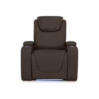 Equinox CoolZeroᵀᴹ Italian Leather Home Theater Seating Single Recliner