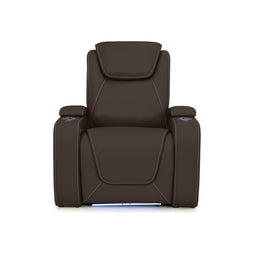 Equinox CoolZeroᵀᴹ Italian Leather Home Theater Seating Single Recliner