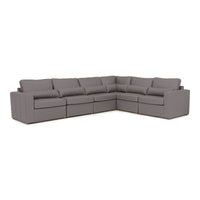 Diamante Media Room L Shaped Sectional