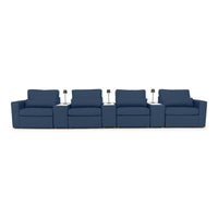 Diamante Modular Home Theater Sofa Console Table