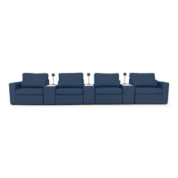 Diamante Modular Home Theater Sofa Console Table