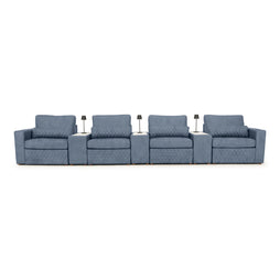 Diamante Modular Home Theater Sofa Console Table