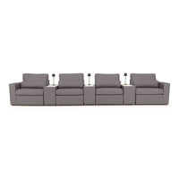Diamante Modular Home Theater Sofa Console Table