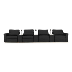 Diamante Modular Home Theater Sofa Console Table