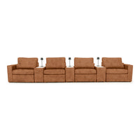 Diamante Modular Home Theater Sofa Console Table