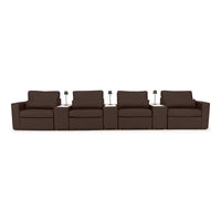 Diamante Modular Home Theater Sofa Console Table