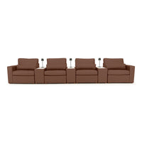 Diamante Modular Home Theater Sofa Console Table