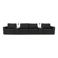 Diamante Modular Home Theater Sofa Console Table