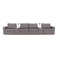 Diamante Modular Home Theater Sofa Console Table