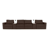 Diamante Modular Home Theater Sofa Console Table