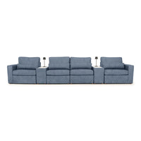 Diamante Modular Home Theater Sofa Console Table