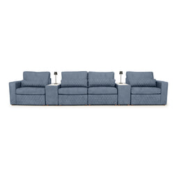 Diamante Modular Home Theater Sofa Console Table
