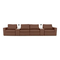 Diamante Modular Home Theater Sofa Console Table