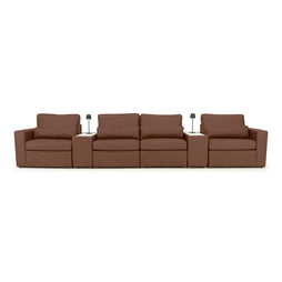 Diamante Modular Home Theater Sofa Console Table