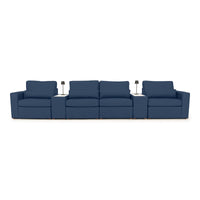 Diamante Modular Home Theater Sofa Console Table