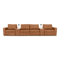 Diamante Modular Home Theater Sofa Console Table