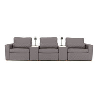 Diamante Modular Home Theater Sofa Console Table