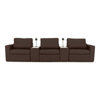 Diamante Modular Home Theater Sofa Console Table