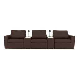 Diamante Modular Home Theater Sofa Console Table