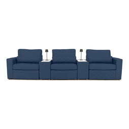 Diamante Modular Home Theater Sofa Console Table