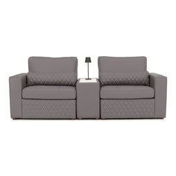 Diamante Modular Home Theater Sofa Console Table