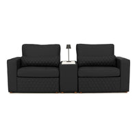 Diamante Modular Home Theater Sofa Console Table