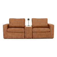 Diamante Modular Home Theater Sofa Console Table