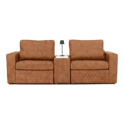 Diamante Modular Home Theater Sofa Console Table
