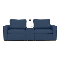 Diamante Modular Home Theater Sofa Console Table