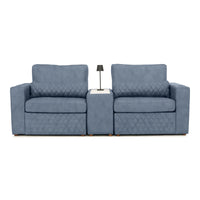 Diamante Modular Home Theater Sofa Console Table