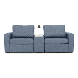 Diamante Modular Home Theater Sofa Console Table