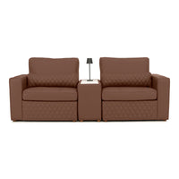Diamante Modular Home Theater Sofa Console Table